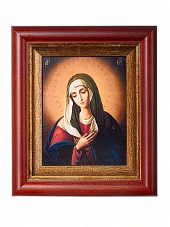 Икона Богородица Умиление 3*14*16 0067
