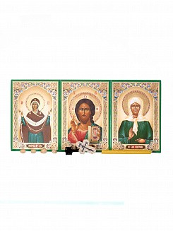 Набор Матрона Московская (ладан, икона, крест нательный)