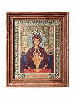 Икона Богородица Неупиваемая Чаша 2*15*18 0185