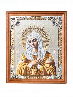 Икона Богородица Умиление 2*19*24 0066
